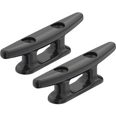 씨플로 보트 클리트 블랙 나일론 도크 카약 3 4 5 6 8 사이즈 및 수량, 5", 2-pack