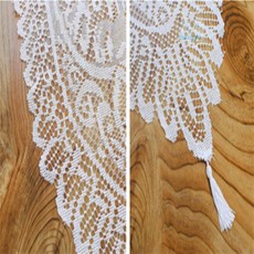 On동네 고풍 레이스 러너130cm 레이스식탁러너