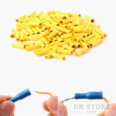 [ON디자인] 불렛 소켓 노랑 5.5 6.5mm 100개 총알터미널