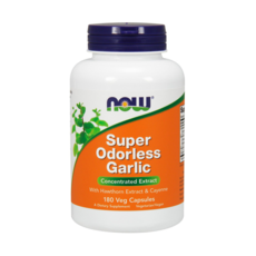 now 健兒婷 大蒜濃縮萃取素食膠囊, 1個, 180 件