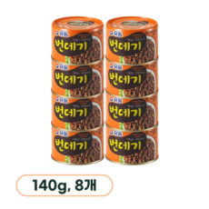 유동 번데기 캔, 140g, 8개