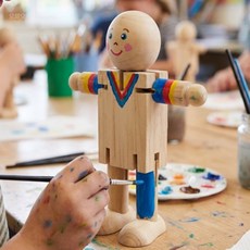 오쎄오라이브 목각인형만들기 인형만들기키트