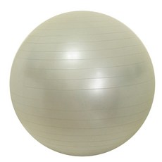 100%防爆球 感覺統合訓練用球，85CM大尺寸，安全防爆材質，親子互動健身球, 1個, 銀色, 銀色