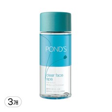 폰즈 클리어 훼이스 스파 립 앤 아이 메이크업 리무버, 120ml, 3개