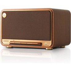 에디파이어 D32 무선 스피커 고음질 오디오 LDAC ALAC 60W RMS 2.1 음향 아키텍처 블루투스 AirPlay2 C타입 AUX 블랙 월넛, Brown