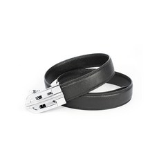ELLE HOMME 品牌自動扣皮帶 (黑)