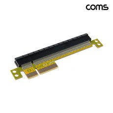 컴스 PCIe 변환 젠더 4X to 16X 라이저 카드 HA164, 상세페이지 참조, 상세페이지 참조