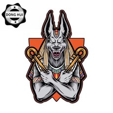 이집트 피드 스티커 개머리 파라오 장식 데칼 방수 오토바이 오프로드 차량 노트북, 1개, 1. Style A