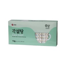 삼양사 큐원 각설탕 1kg 슈가 설탕, 4개