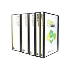 친환경 G.PP D링 바인더 5cm 흑색 GBB957 희망화일dog3+3UPp