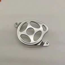 가드 방지 모토크로스 스크래치 알루미늄 SurRon CNC 부품 오토바이 개조 Bee Light 보호 S/X 커버에 커버 모터, 02 Silver, 1개