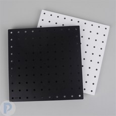 정리용 벽걸이 보드 타공판, 흰색