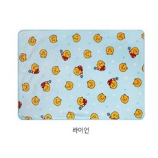 카카오프렌즈 2023년 헬로투스노우 무릎담요, 라이언, 1개