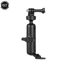 호환 바이크 오토바이 자전거 카메라 홀더 핸들 바 백미러 마운트 브래킷 1/4 메탈 스탠드 Go-Pro Hero8 7, 01 J