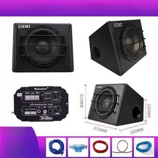 차량용 10인치 서브 무패드 스피커 튜닝 우퍼 스피커아대 고출력 사운드, 단일 스피커, 범용, 10인치 24V 카드 미포함