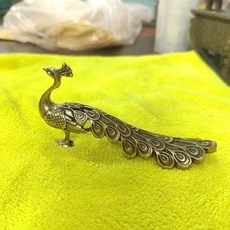 판매 1Pc 동물 황동 장식품 공작 홈 동상 그림 중국 수공예품 오피스