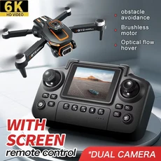 RC헬기 비행기 전투기 드론 무선 조정 카 자동차 오프로드 드리프트 포크레인 광각 카메라가 장착된 GT5 8K, 01 GT5 black 6k