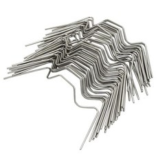 Bonsicoky Mini Greenhouse Clips for Hanging 100Pcs Cover Clamps Stainless Steel Rust-Resistant Pl, 100