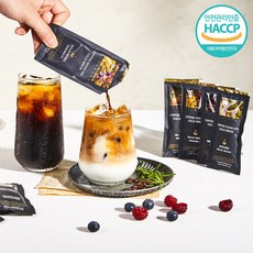 신선한 커피농가 더치커피 파우치 3종 혼합 (슈프리모+예가체프+케냐), 60개, 1개입, 40ml