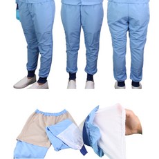 HACCP 비침방지 속바지있는 식품위생복 하의 해썹유니폼 조리복바지 흡한속건 빠른건조, 1개, 3XL