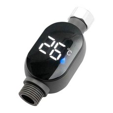 智慧水溫監控器 呵護寶貝 舒適沐浴 媽咪安心監測, 浴室水溫器/黑色