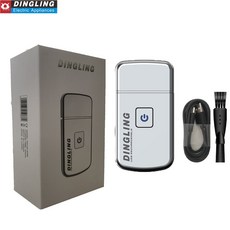 미니전기면도기 휴대용 소형 DingLing 남성용 RSCW-5088 USB 충전 수염 및 콧수염 트리머 수염 왕복 헤드, 01 USB Charger, 01 USB Charger