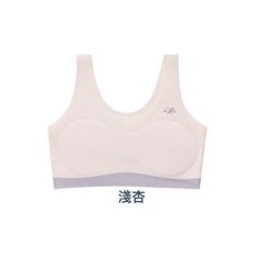 DFMEI 發育期7-14歲無痕少女純棉內衣初中小學生小背心防凸點女孩大童