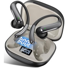 텍 번역 실시간 AI 64개 언어 Audifonos Traductor Ingles anol ANC+ENC LED 배터리 디스플레이 케이스 여행 및 비즈 미팅 최대 50시간 블랙, Black