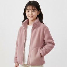지디오 주니어 겨울 기모 플리스 자켓 후리스 집업 점퍼 도톰한 남아 여아 털 안감 아우터