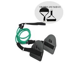수영 저항밴드 평영 근력운동 핸들 팔동작 옐로우, 블랙 앤 그린 겸용 40lb 여성용, 1개, 1g