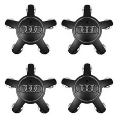 티에이치 아우디 A3 8P 8L 8V A4 A5 Q5 Q3 TT A1 Q7 Q6 S라인 B8 B6 B7 B9 A6 C6 C7 S5 A7용 4개 5클로 자, 01 Black For Audi