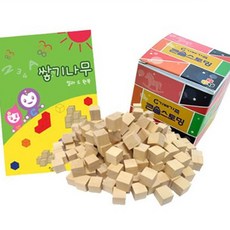 초등수학 수세기 수업용 쌓기나무 큐브블록 교구 세트 과학학원 과외 실험활동 IQ발달, 1개