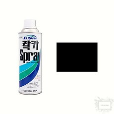 [일신] 스프레이락카 420ml 무광흑색(341) 10개