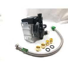 鑄鐵款 110V RS12 超靜音熱水器加壓機 熱水器加壓馬達 熱水器加壓機 管路增壓泵浦 管路加壓馬達 120W, 1個, RS12 鑄鐵+免鑽孔貼片,110V