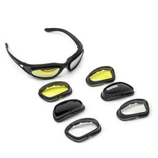 ECLATIS HOUSON 온 편광 전술 안경 에어소프트 안경 고글 스포츠 사이클링 페인트볼 야간 운전 303515, HOUSON 편광 전술 안경, 에어소프트 안경 전술 고, 1개