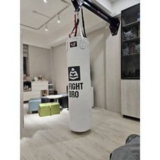 超纖皮革沙包 - 專業拳擊/拳館/道館專用, 地上型沙包架(無附沙包),180CM（填充完成）