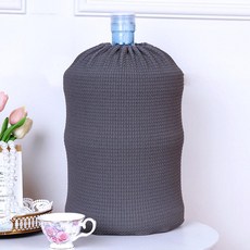 덮개 먼지 정수기 가정용 버킷 물통 디스펜서 생수통, 1개, 수출 모델 - 진회색