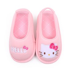 Sanrio 三麗鷗 Hello Kitty兒童套鞋輕便保暖舒適可愛款室內鞋防寒拖鞋