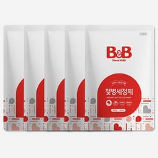 비앤비 젖병세정제 리필 500ml 5개