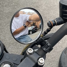 자전거 백미러 사이드미러 360도 원형, 상세페이지 참조, 1개