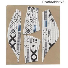 마우스 테이프 스케이트 핸드메이드 스티커 미끄럼 방지 땀을 빨아주는 레이저 바이퍼 얼티메이트 데스에더 프로 미니 무선, 1개, 7. A19