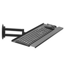 키보드암 거치대 사무용 트레이 벽걸이형 브라켓 JPT001 접이식