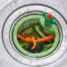 주방용 씽크대 싱크대 선인장 음식물 원터치 거름망 pre+687Vh