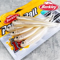 버클리 저크쉐드 5인치 광어 다운샷 웜, 1개, 60g, SSP 솔리드실버펄UV