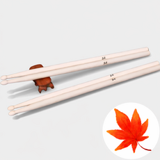 주앙이 입문추천 그립편안한 메이플 드럼스틱, 2세트, 우드