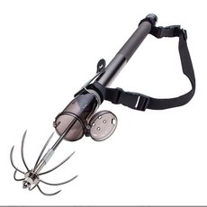 DAIICHISEIKO 第一精工 AUTO GAFF 500 軟絲專用搭鉤 磯玉柄搭鉤 #32083, 軟絲鉤(灰), 1個