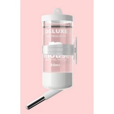 햄스터 토끼 기니피그 물병 거치대 식기 세트, 80ml 물병단품 1개, 1개