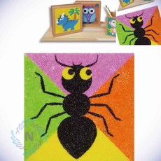 데코샌드 액자만들기 개미 어린이만들기키트 유치원미술활동