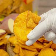 핫한 과자 달콤바삭 고구마과자 고구마맛집 고구마칩 디저트, 100g, 4개