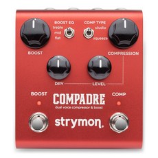 Strymon Compadre Compressor & Clean Boost 附中文說明書 壓縮效果器, 1個